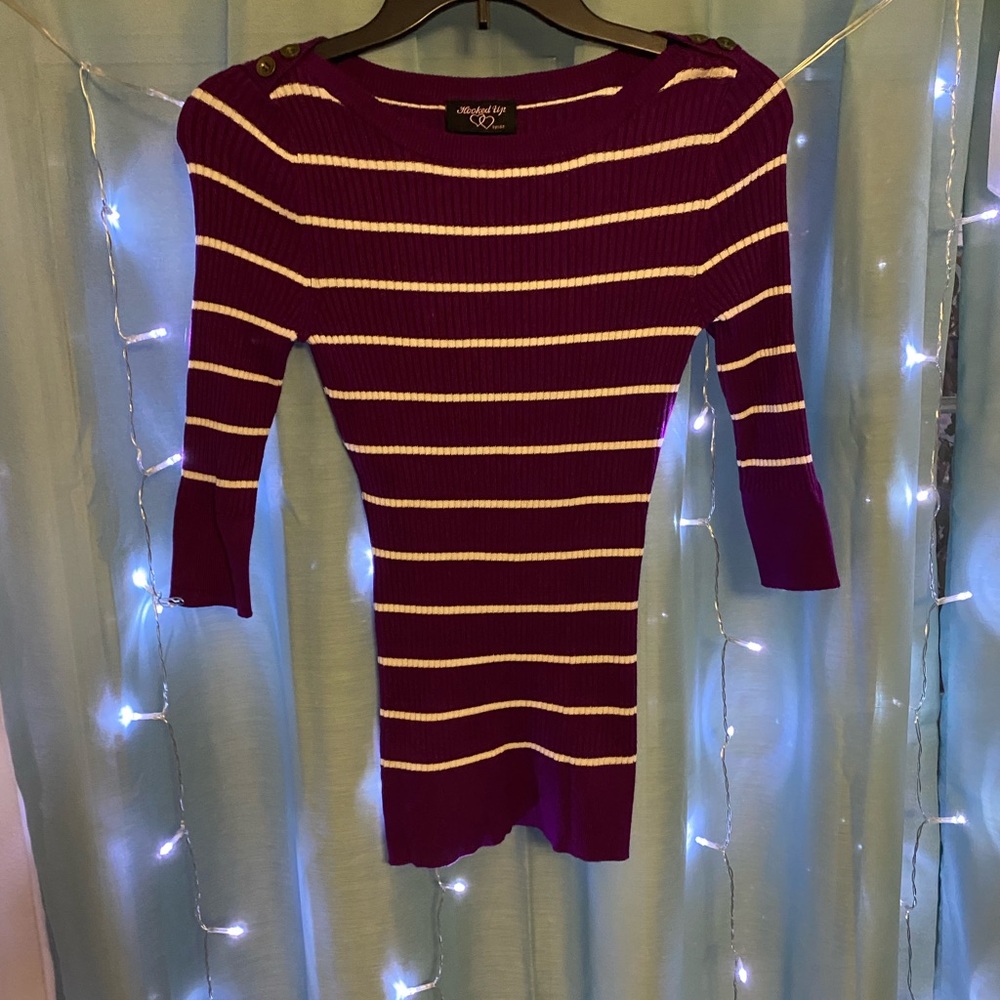 Hooked Up Jrs girls sweater